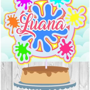 Arquivo Topo de Bolo Slime Studio