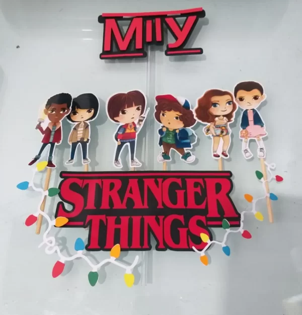 Arquivo Topo de Bolo Stranger Things Studio