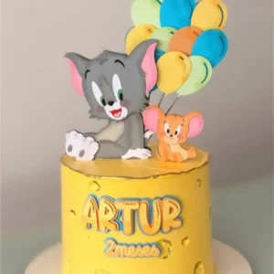 Arquivo Topo de Bolo Tom e Jerry Studio