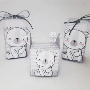 Arquivo Ursinho Minimalista Studio e Pdf