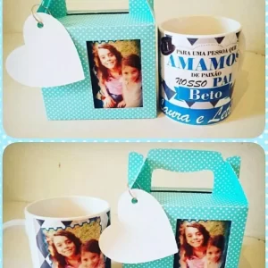 Arquivo de Corte Caixa Caneca Studio