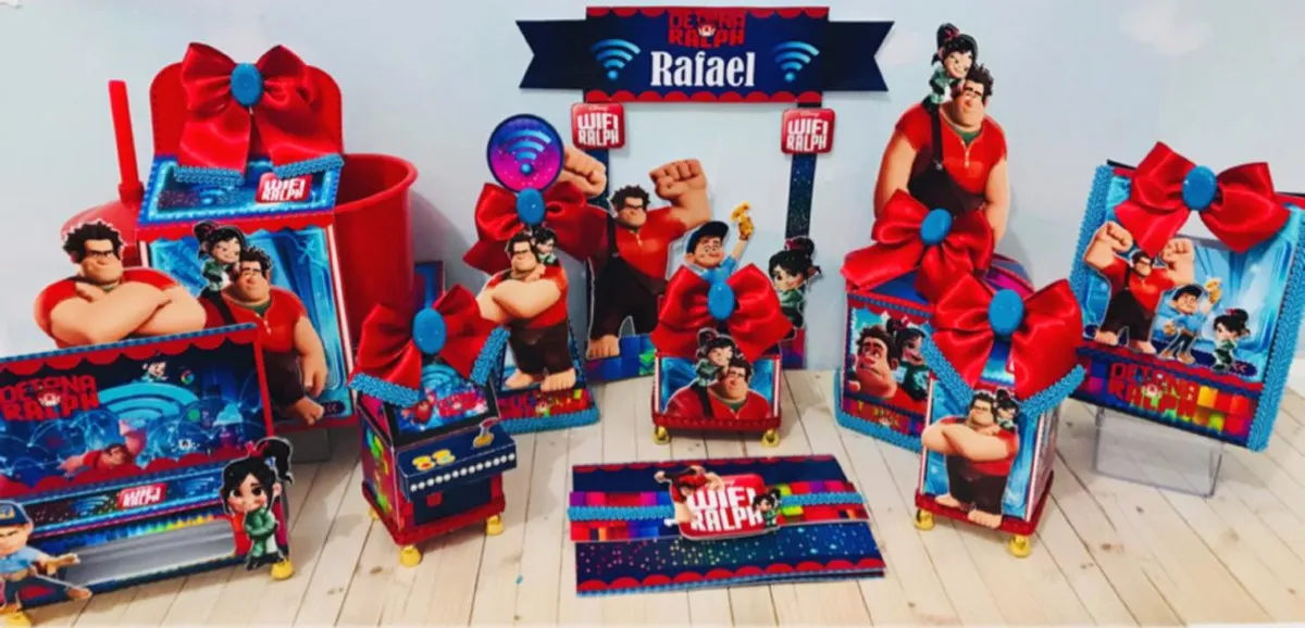 Arquivo de Corte Detona Ralph Studio e Pdf