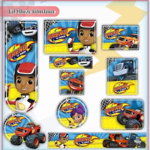 Arquivo de Corte Etiqueta Escolar Blaze