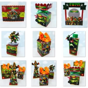 Arquivo de Corte Tartarugas Ninjas Studio e Pdf