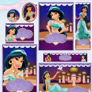 Etiqueta Escolar Jasmine Studio e Pdf