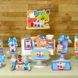 Festa Pronta 3 porquinhos Studio e Pdf