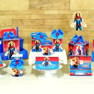 Festa Pronta Capitã Marvel Studio e Pdf