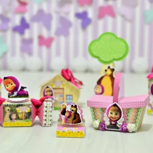 Festa Pronta Masha e o Urso Studio