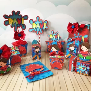 Festa Pronta Slime Studio, Png e Pdf