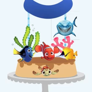 Festa Tema Topo de Bolo Nemo Studio