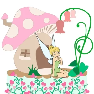 Festa Topo Bolo Sininho Tinker Bell Studio