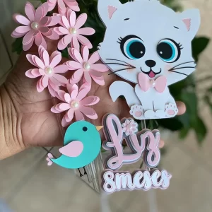 Festa Topo de Bolo Gatinha Studio