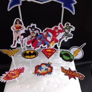 Festa Topo de Bolo Liga da Justiça Studio