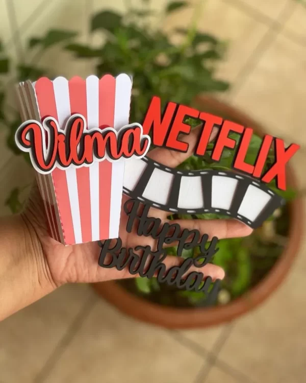 Festa Topo de Bolo Netflix Studio