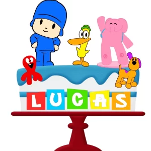 Festa Topo de Bolo Pocoyo Studio
