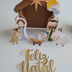 Festa Topo de Bolo Presépio Studio