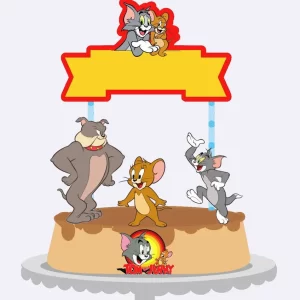 Festa Topo de Bolo Tom e Jerry Studio