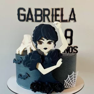 Festa Topo de Bolo Wandinha Studio