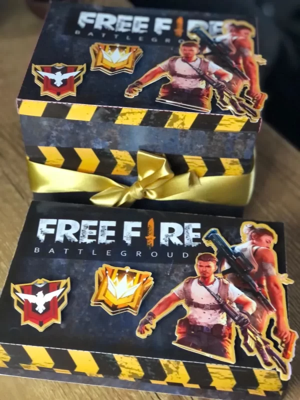 Mini Confeiteiro Free Fire Studio e Pdf