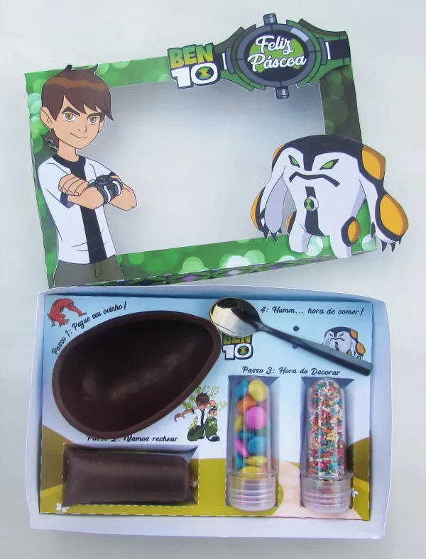 Páscoa Mini Confeiteiro Ben 10 Studio e Pdf