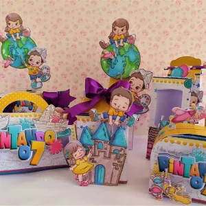 Tema Digital Pintando o 7 Studio, Png e Pdf