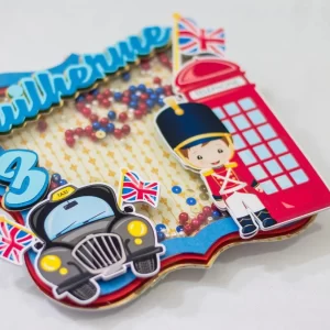 Tema Topo De Bolo Londres Studio