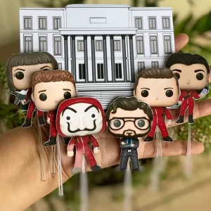 Tema Topo de Bolo La Casa de Papel Studio