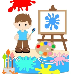 Tema Topo de Bolo Pintando o Sete Studio