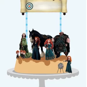 Tema Topo de Bolo Valente Studio