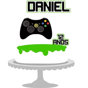 Tema Topo de Bolo Video Game Studio