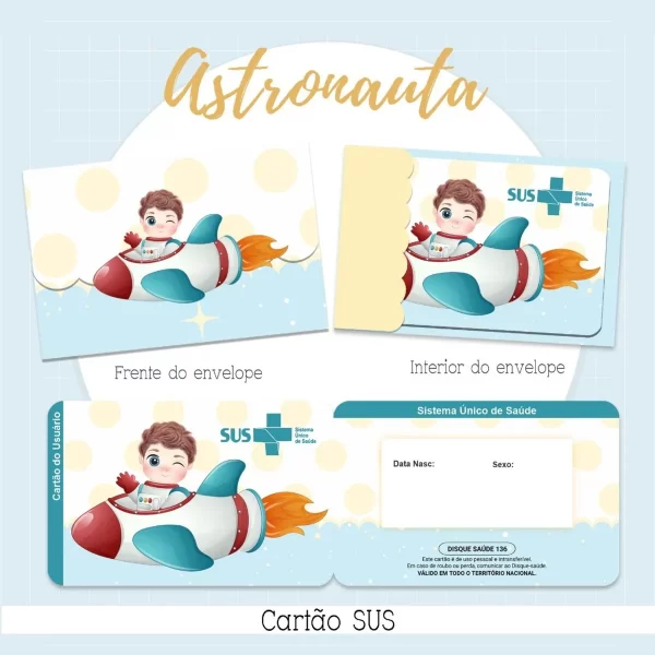 Arquivo Cartão Sus Astronauta Digital