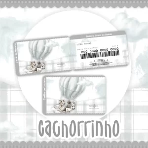 Arquivo Corte Cartão Sus Cachorrinho