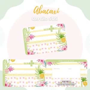 Arquivo Digital Cartão Sus Abacaxi