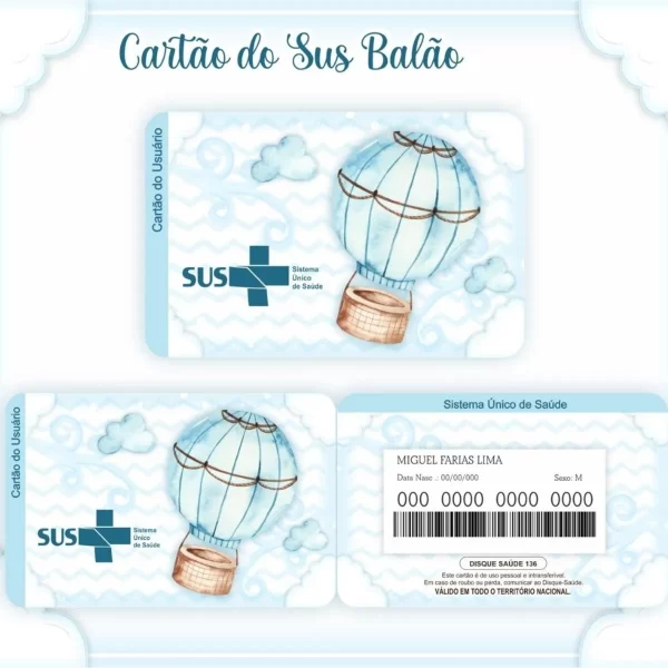 Arquivo Digital Cartão Sus Balão