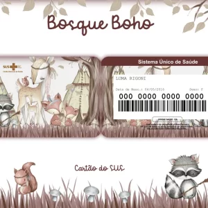 Arquivo Digital Cartão Sus Bosque Boho