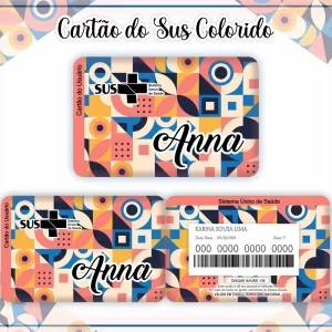 Arquivo Digital Cartão Sus Colorido