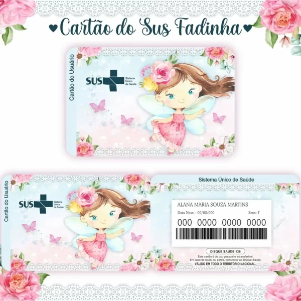 Arquivo Digital Cartão Sus Fadinha