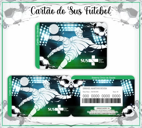 Arquivo Digital Cartão Sus Futebol