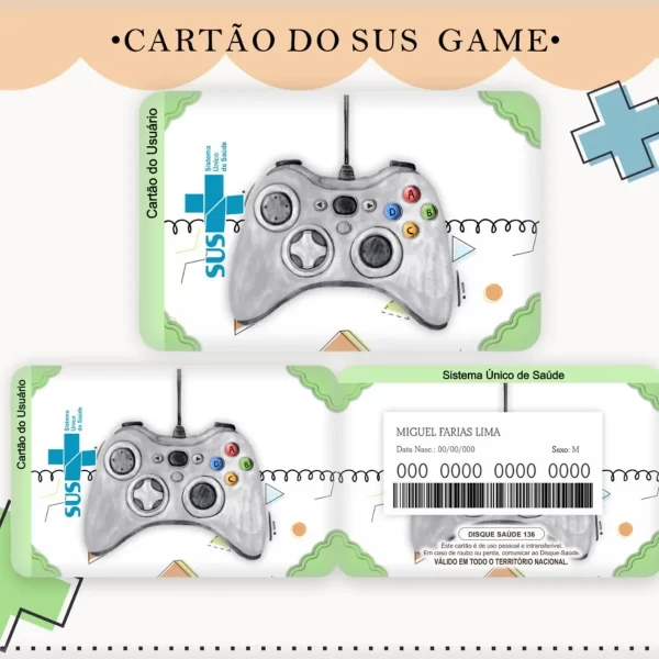 Arquivo Digital Cartão Sus Game