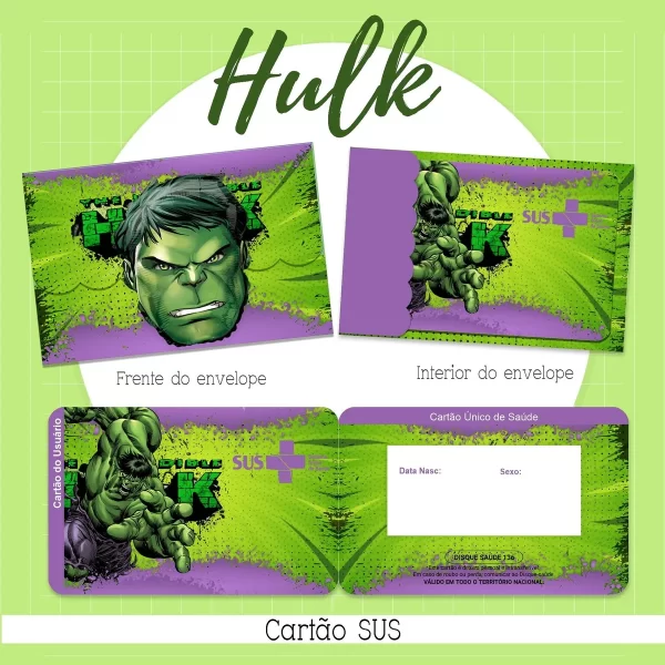 Arquivo Digital Cartão Sus Hulk