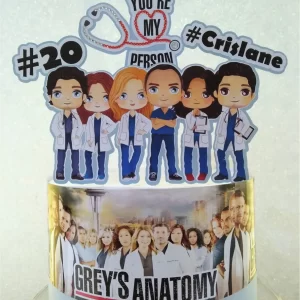 Arquivo Topo Bolo Greys Anatomy Studio