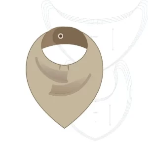 Gabarito Costura Babador Bandana Bebê