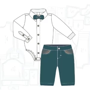 Gabarito Costura Body E Calça Bebê