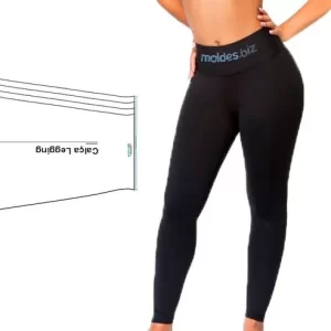 Gabarito Costura Calca Leging Feminina