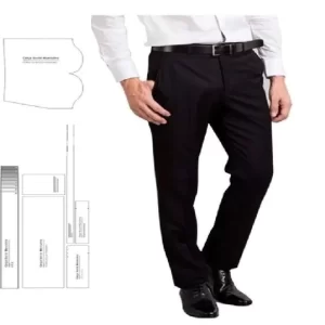 Gabarito Costura Calça Social Masculina