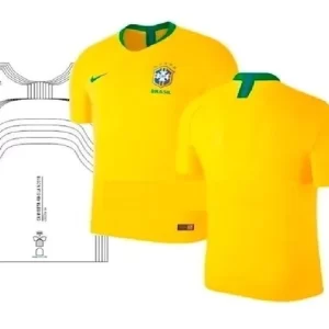 Gabarito Costura Camisa Seleção Brasil