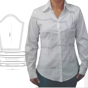 Gabarito Costura Camisa Social Feminina