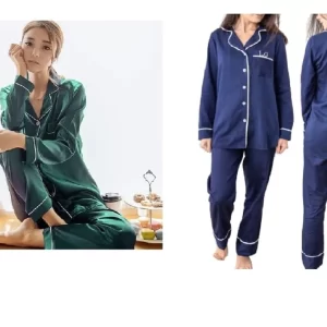 Gabarito Costura Pijama Longo Luxo Cetim