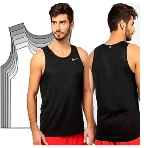Gabarito Costura Regata Masculina