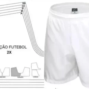 Gabarito Costura Short Calção Futebol